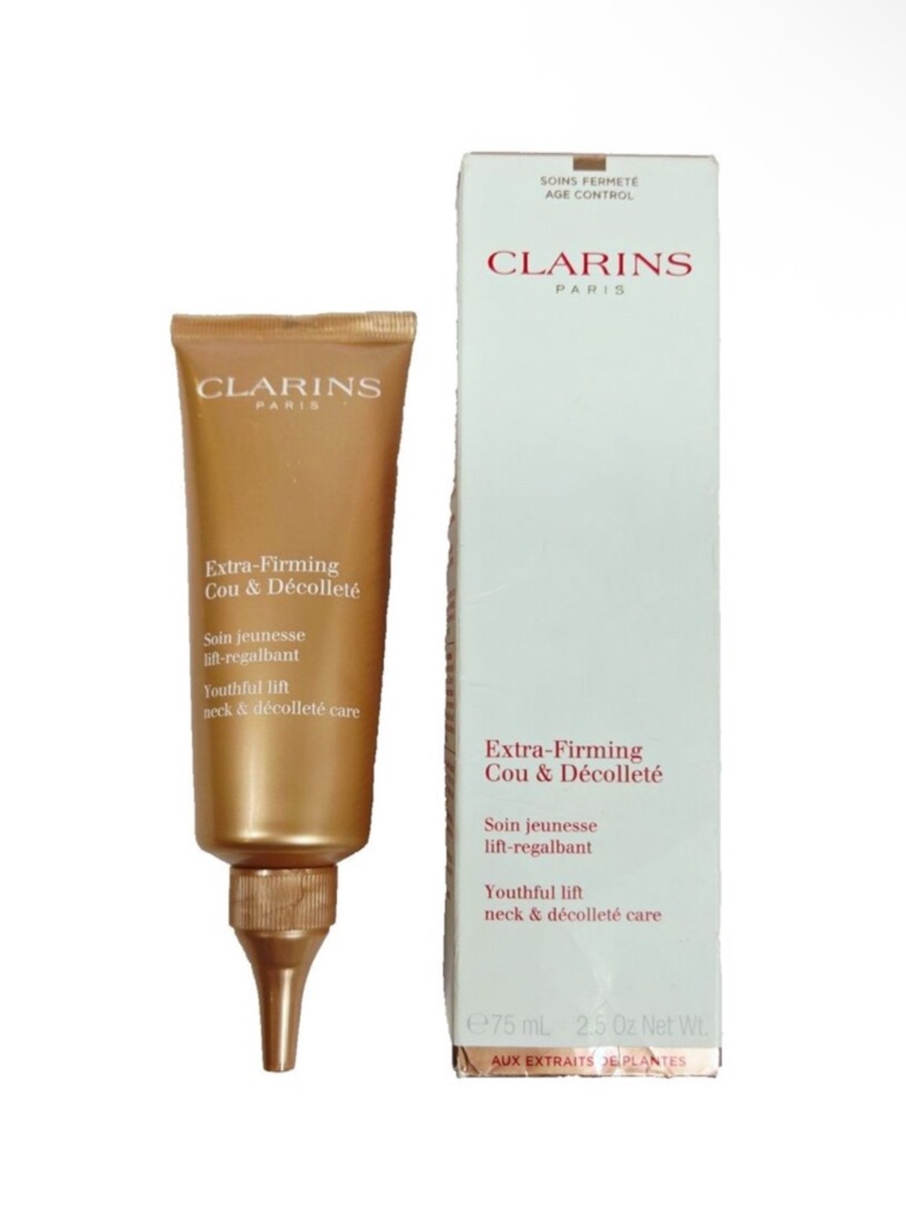 Clarins Extra-Firming Youthful Lift Neck & Decollete Care 75 ml / 2.5 oz